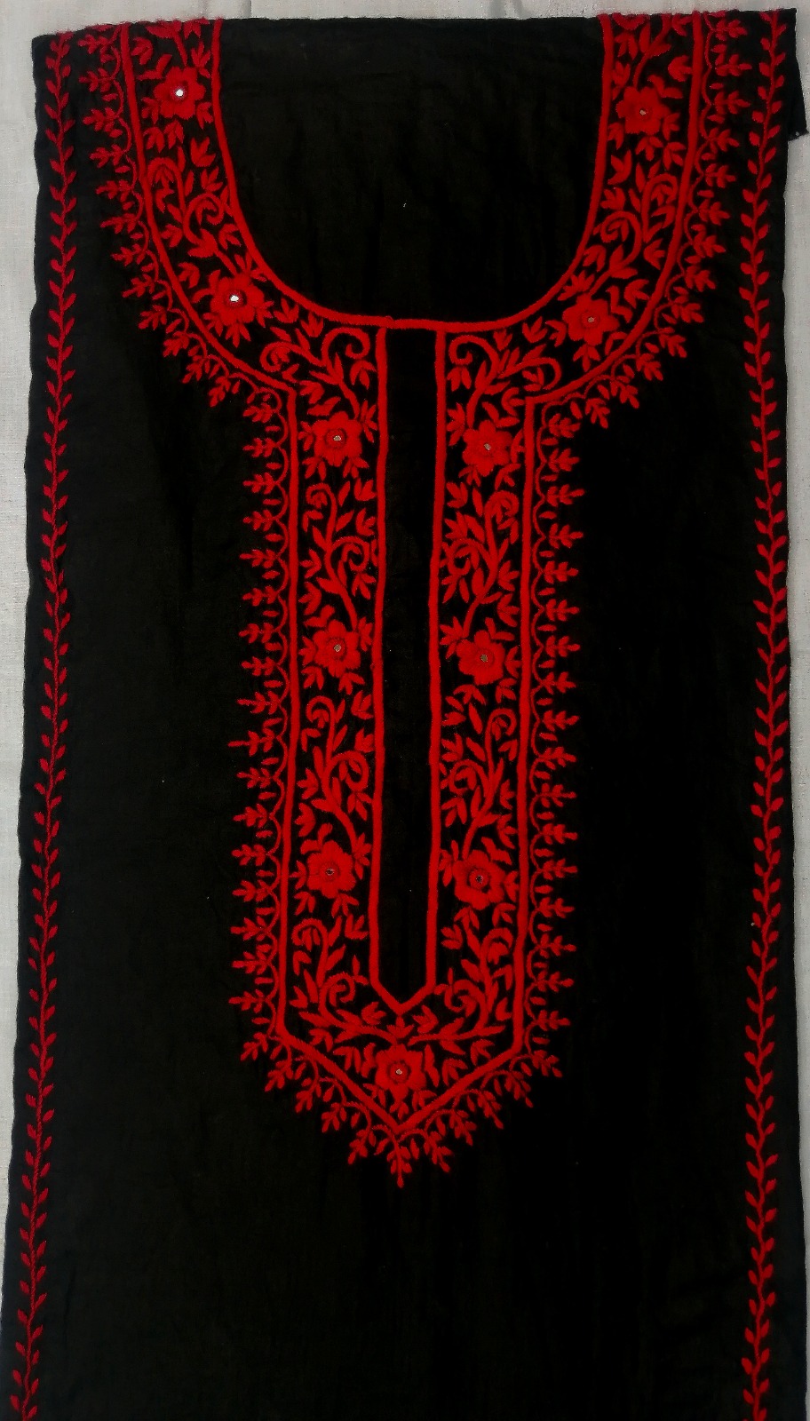 Casual Embroidered Dress